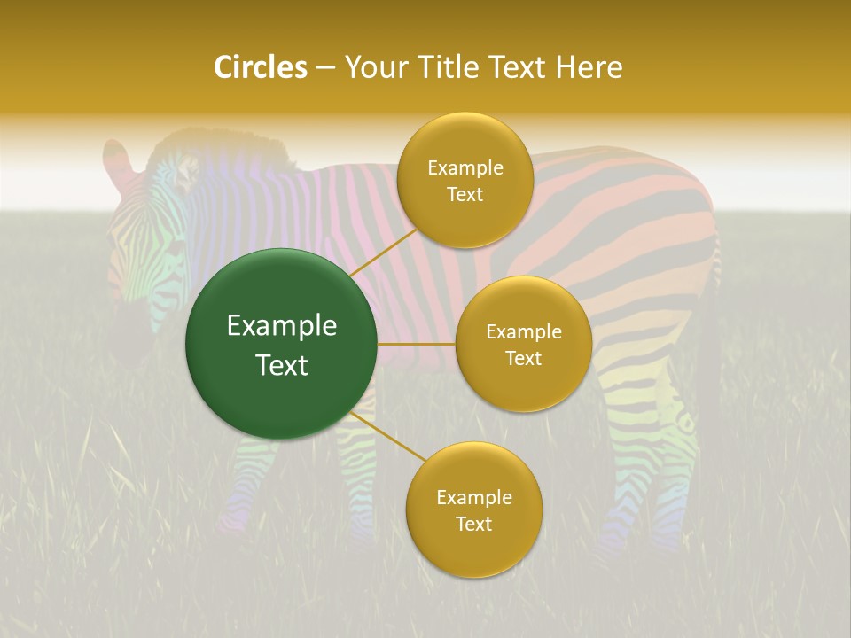 Fauna Zoo Standing PowerPoint Template