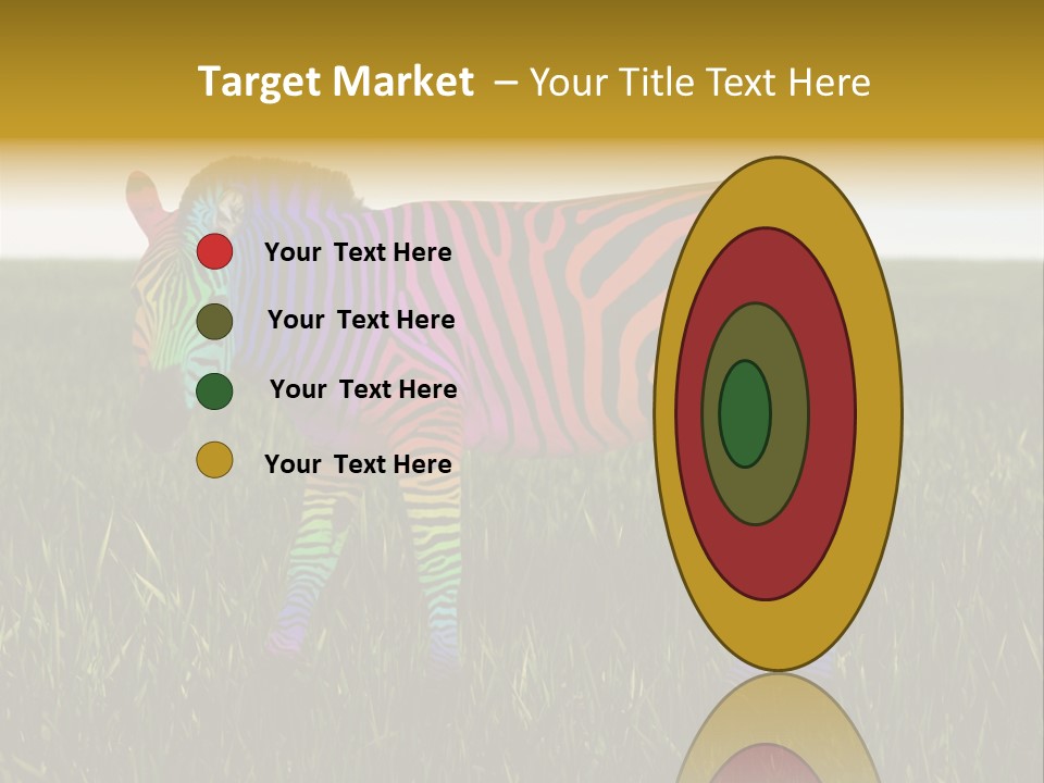 Fauna Zoo Standing PowerPoint Template