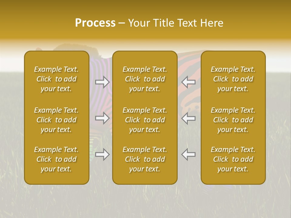 Fauna Zoo Standing PowerPoint Template