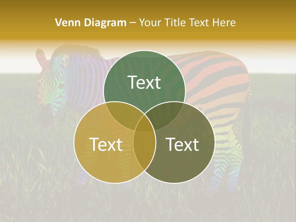 Fauna Zoo Standing PowerPoint Template