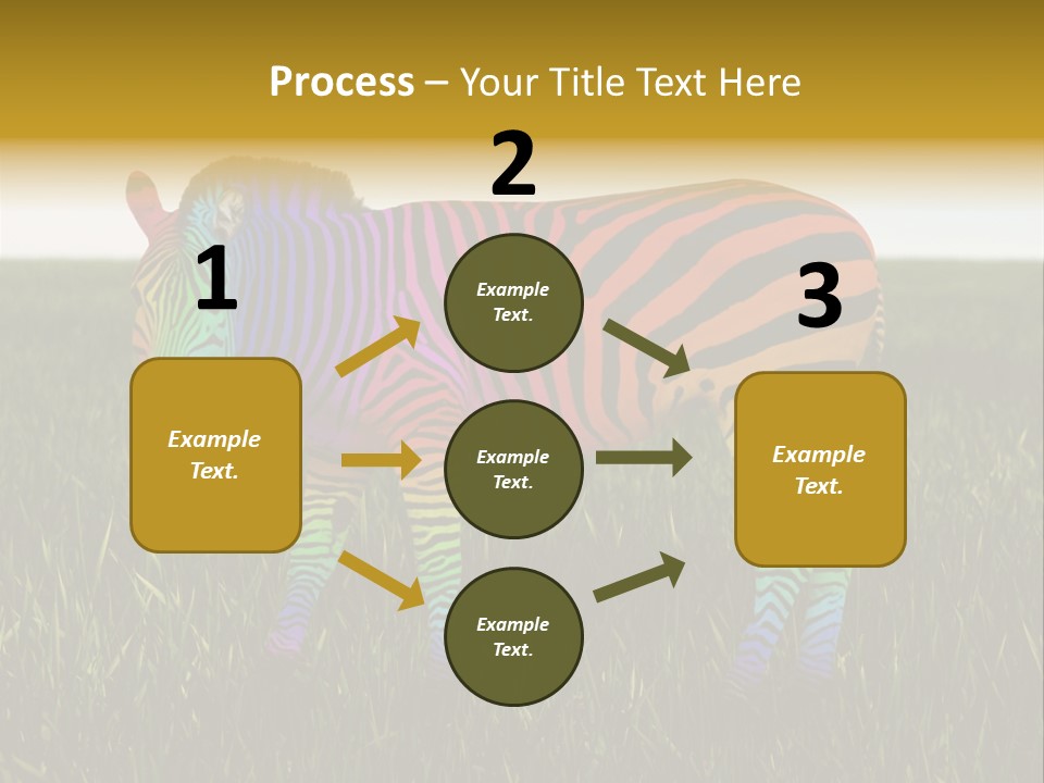 Fauna Zoo Standing PowerPoint Template