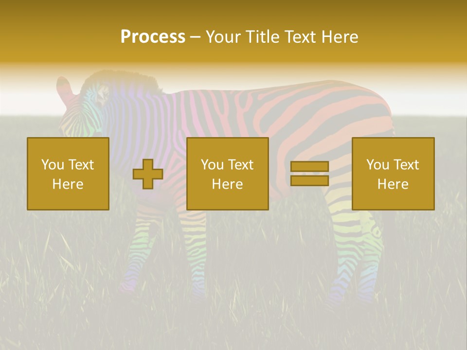 Fauna Zoo Standing PowerPoint Template
