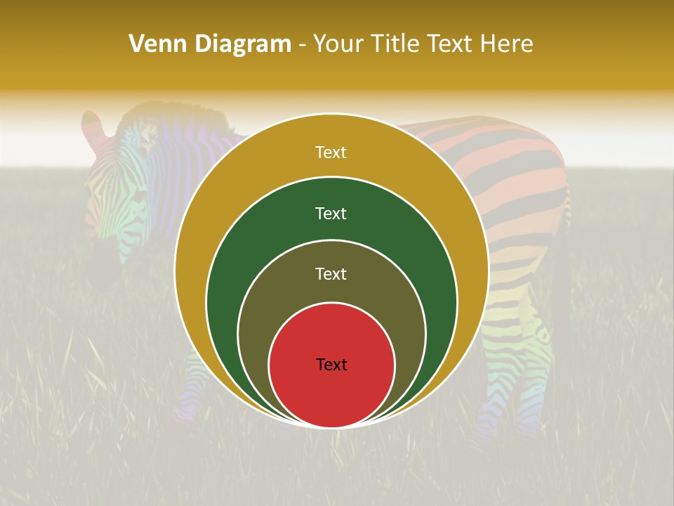 Fauna Zoo Standing PowerPoint Template