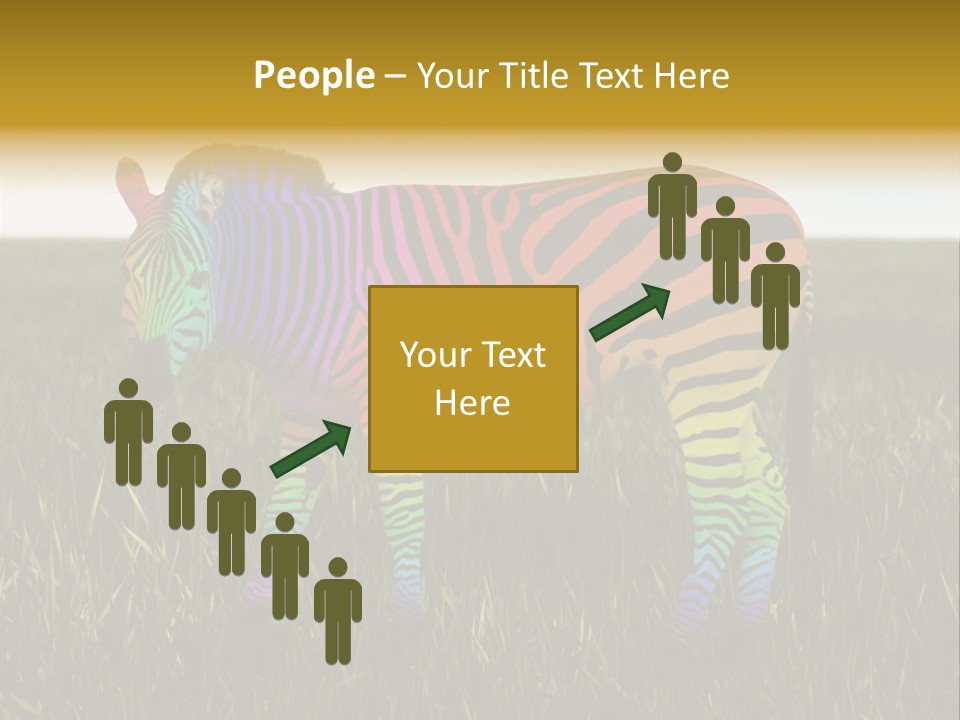 Fauna Zoo Standing PowerPoint Template