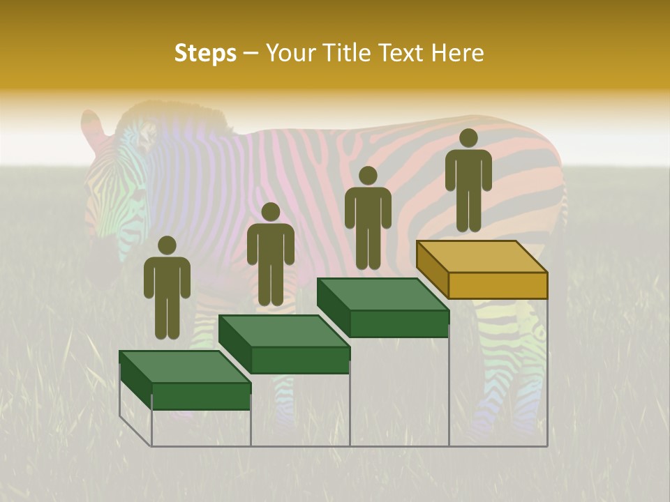 Fauna Zoo Standing PowerPoint Template