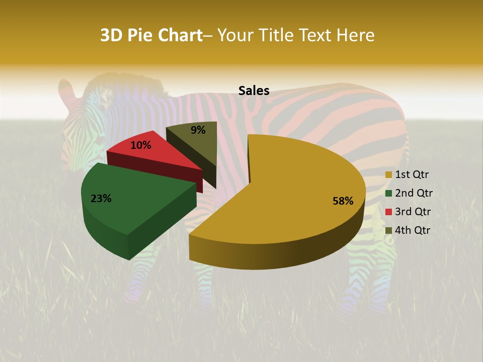 Fauna Zoo Standing PowerPoint Template