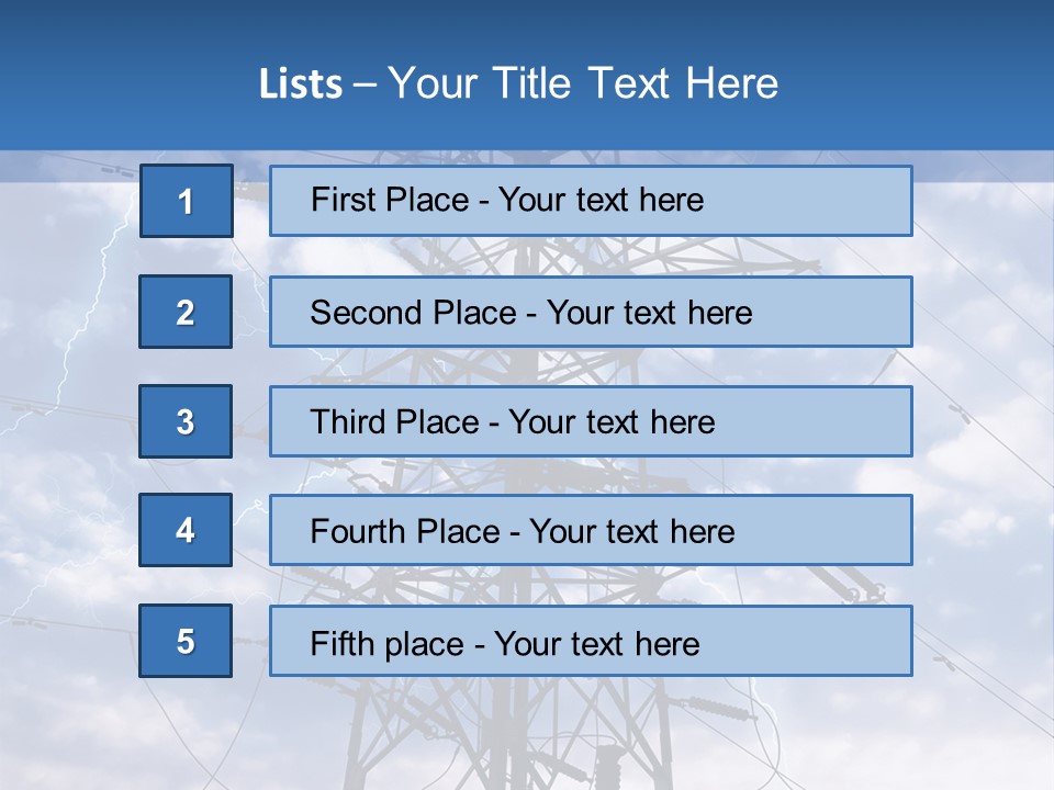 Engineering Electrical Power PowerPoint Template