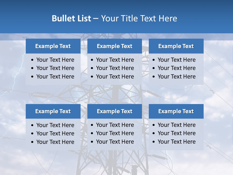 Engineering Electrical Power PowerPoint Template