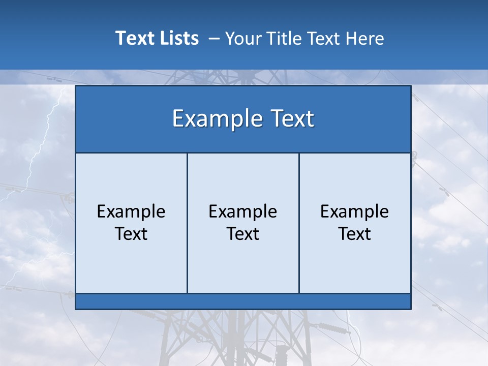 Engineering Electrical Power PowerPoint Template