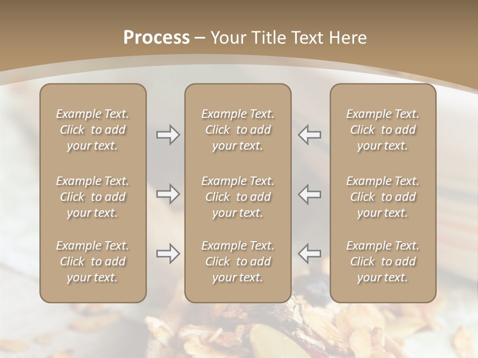 Nuts Healthy Food Oats PowerPoint Template