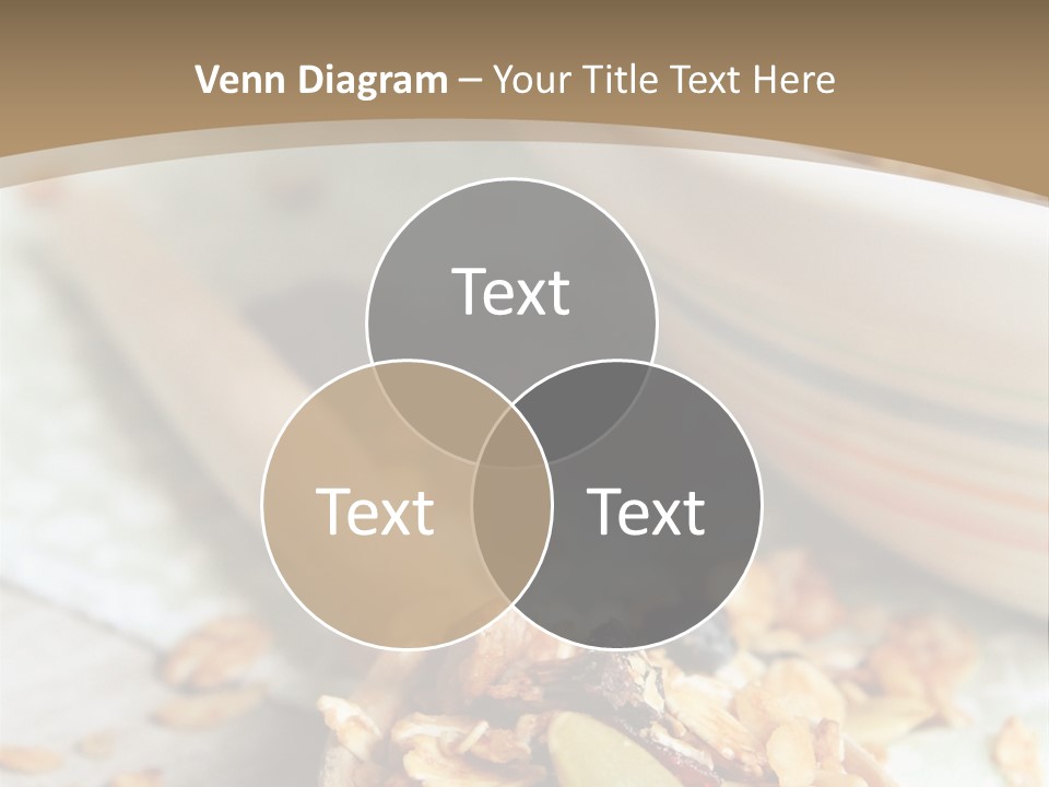 Nuts Healthy Food Oats PowerPoint Template