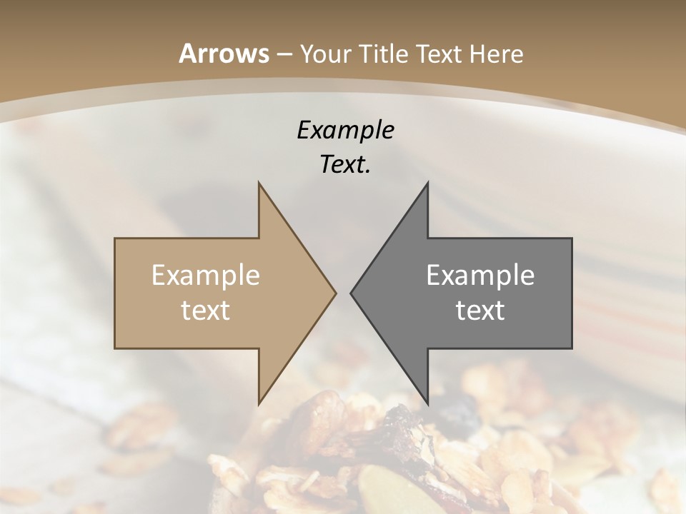 Nuts Healthy Food Oats PowerPoint Template