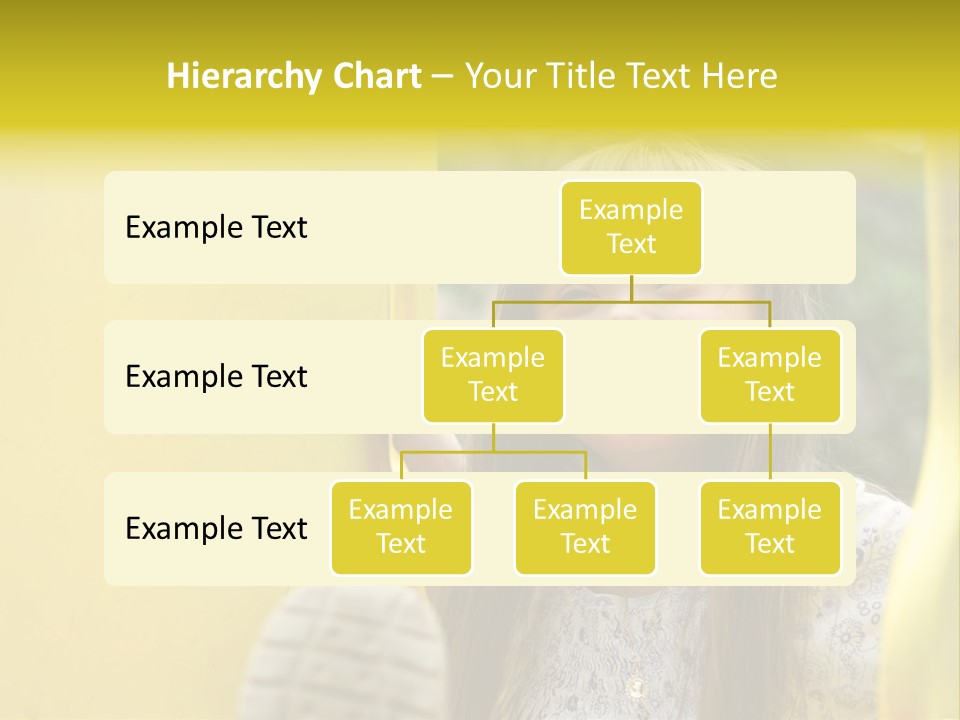 Childhood Female Small PowerPoint Template