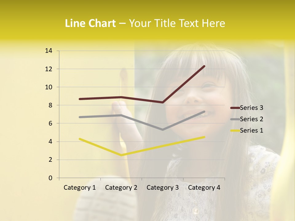 Childhood Female Small PowerPoint Template