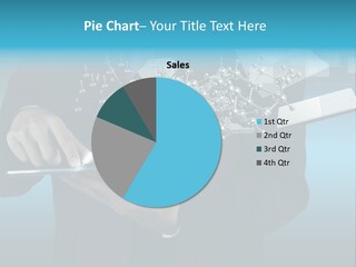 Molecules Computer Technology PowerPoint Template