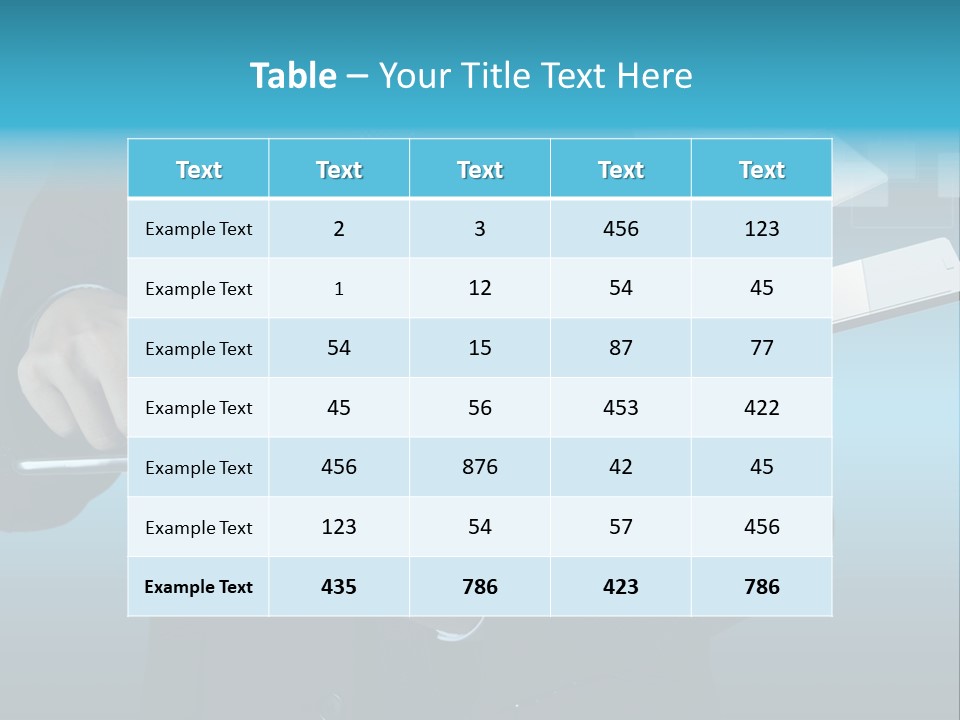 Molecules Computer Technology PowerPoint Template