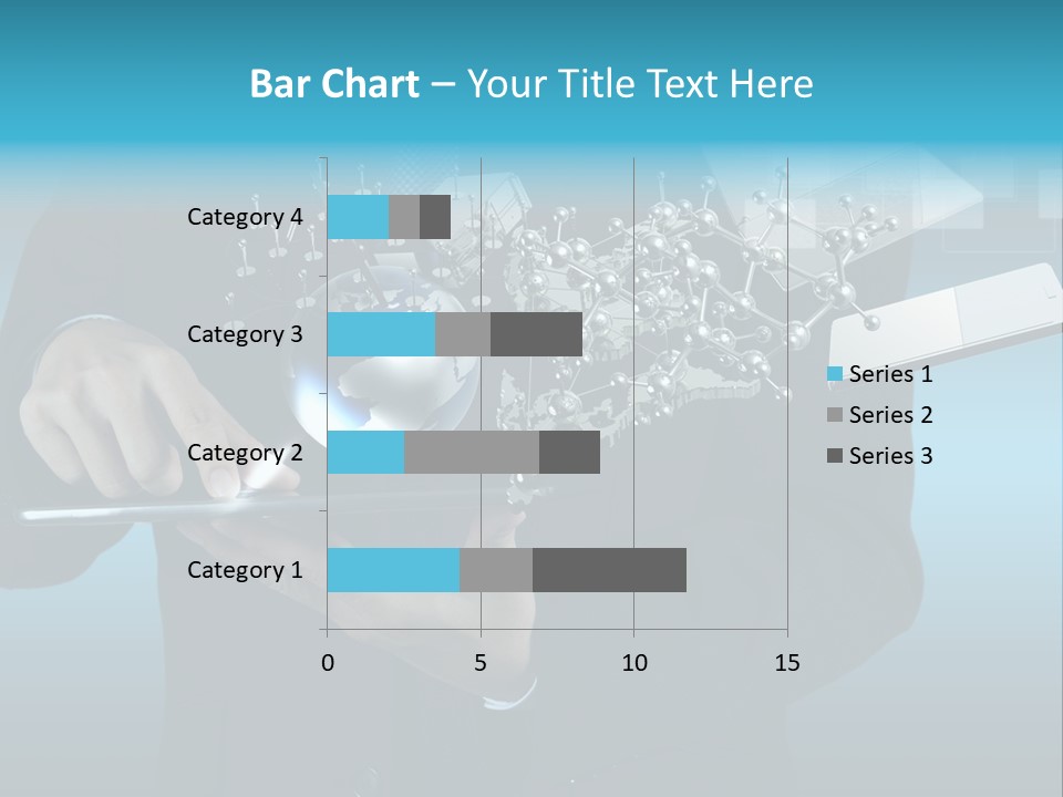 Molecules Computer Technology PowerPoint Template