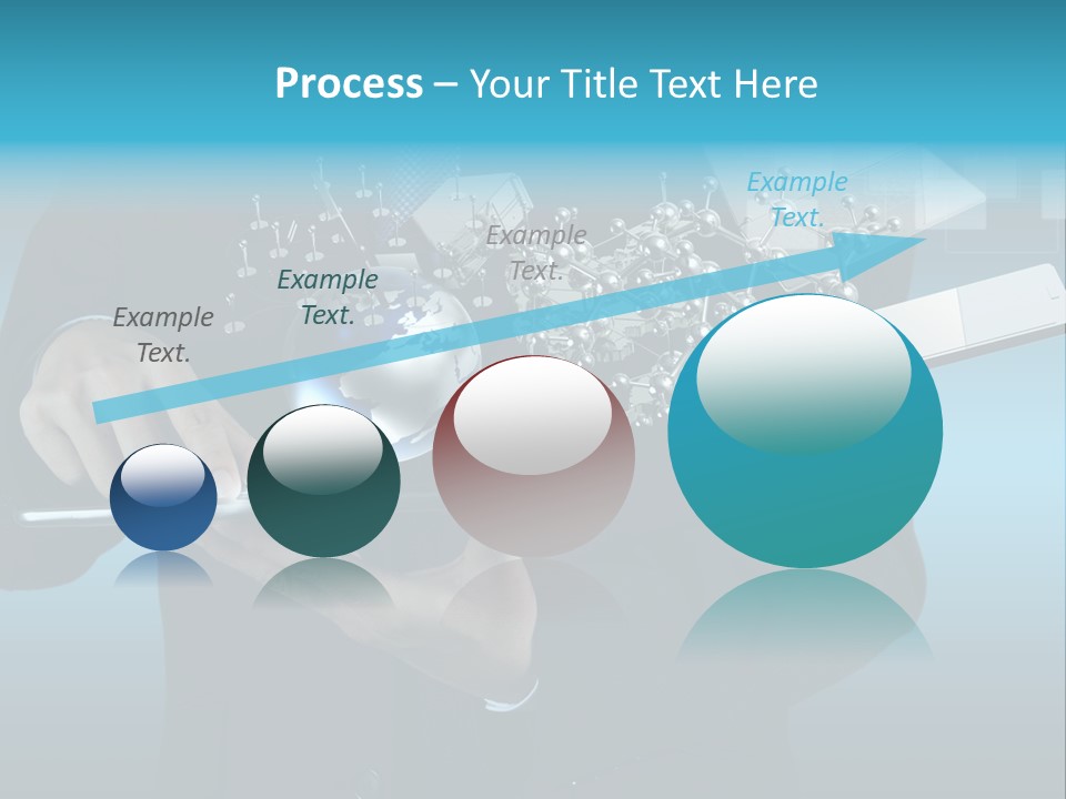 Molecules Computer Technology PowerPoint Template