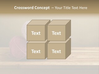 Table Winter Retro PowerPoint Template