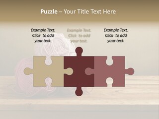 Table Winter Retro PowerPoint Template