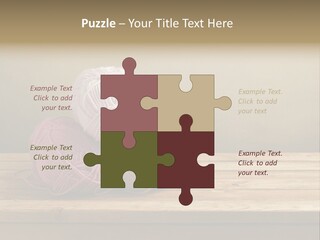Table Winter Retro PowerPoint Template