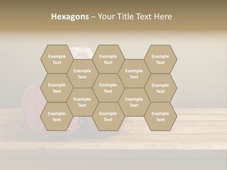 Table Winter Retro PowerPoint Template