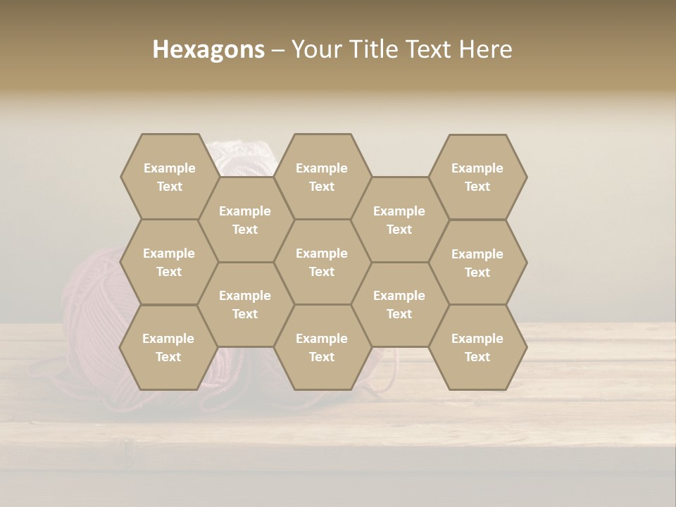 Table Winter Retro PowerPoint Template