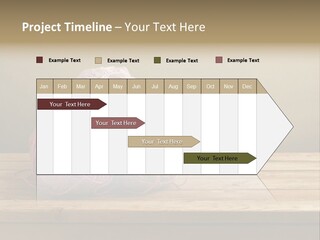 Table Winter Retro PowerPoint Template