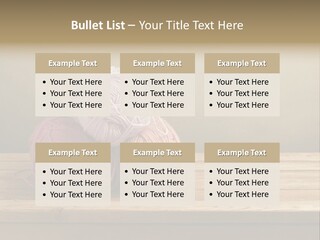 Table Winter Retro PowerPoint Template