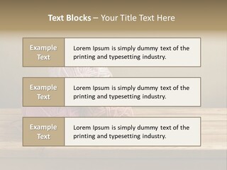Table Winter Retro PowerPoint Template
