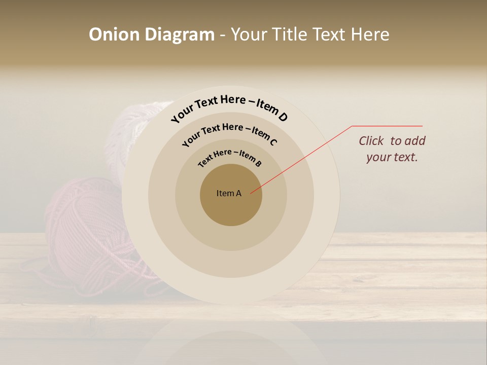 Table Winter Retro PowerPoint Template