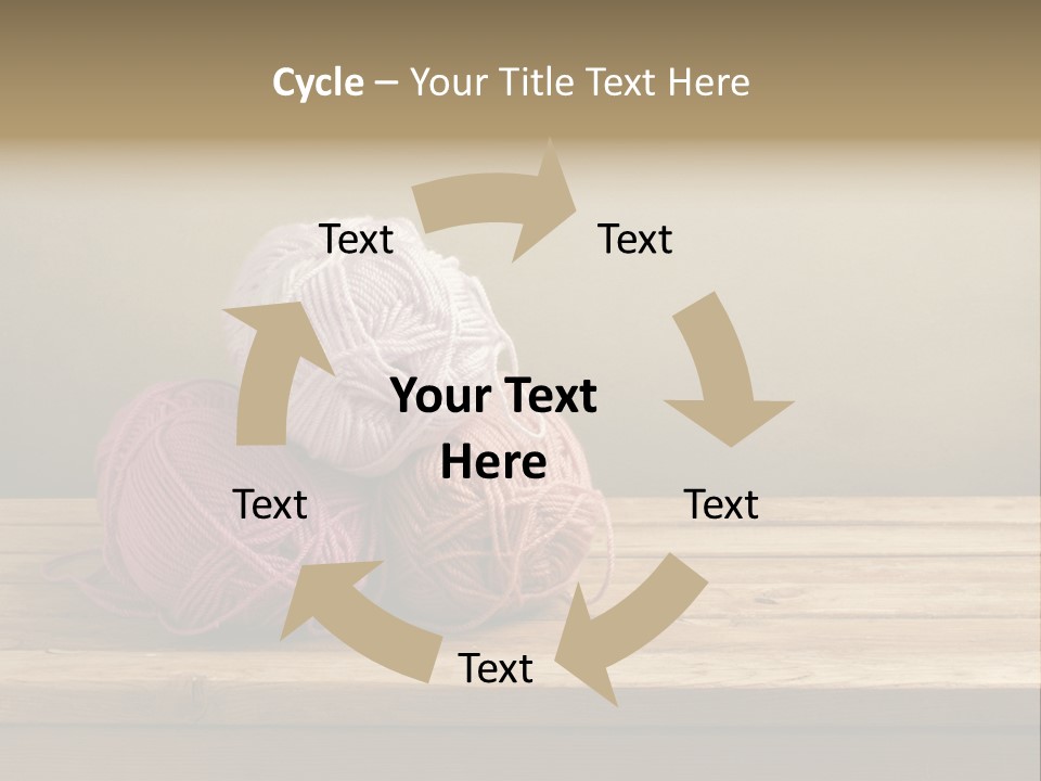 Table Winter Retro PowerPoint Template