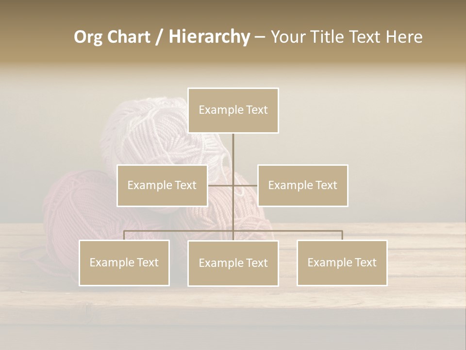Table Winter Retro PowerPoint Template