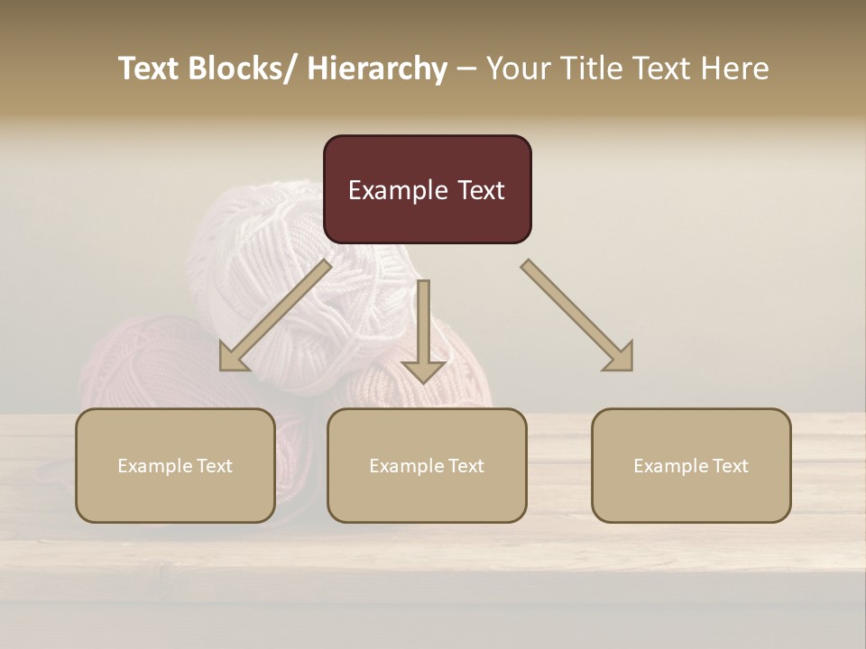 Table Winter Retro PowerPoint Template