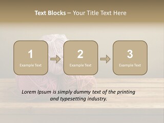 Table Winter Retro PowerPoint Template