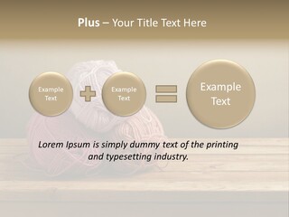 Table Winter Retro PowerPoint Template