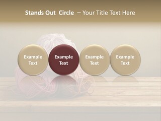 Table Winter Retro PowerPoint Template