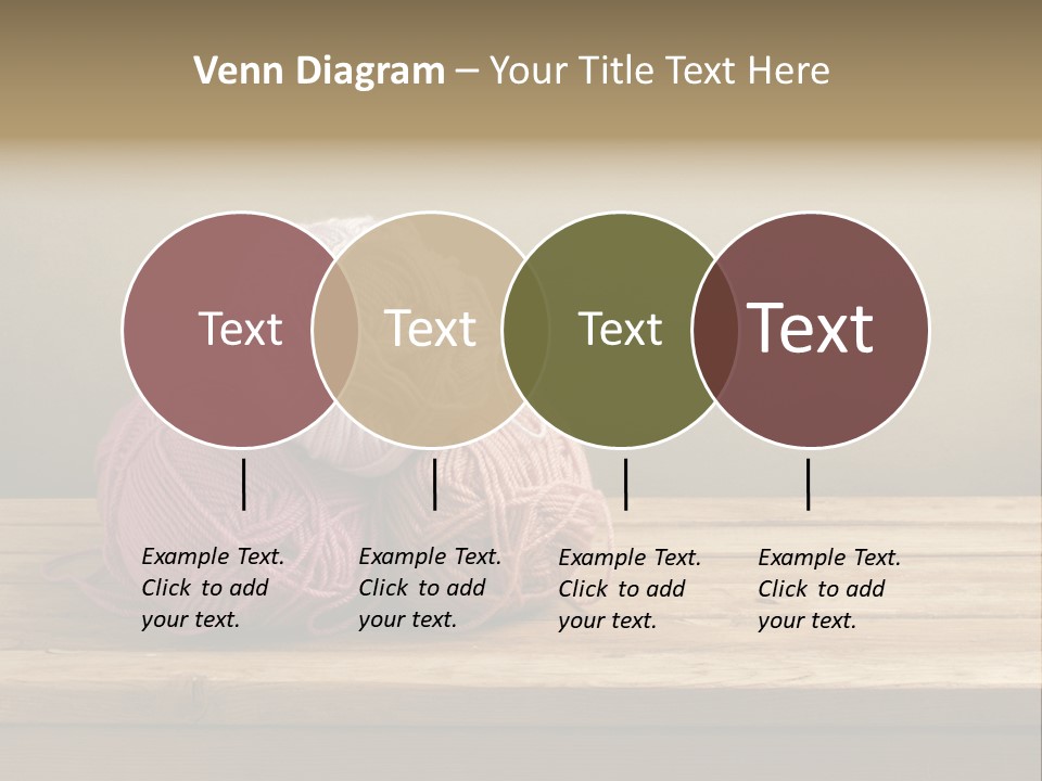 Table Winter Retro PowerPoint Template