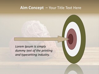 Table Winter Retro PowerPoint Template