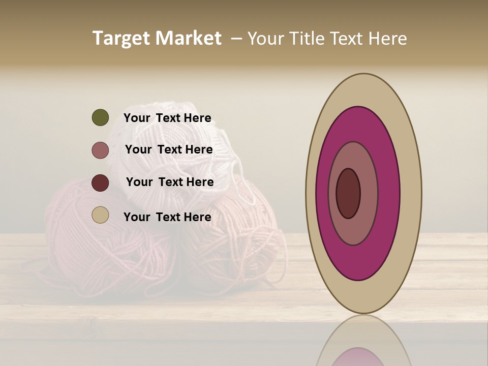 Table Winter Retro PowerPoint Template