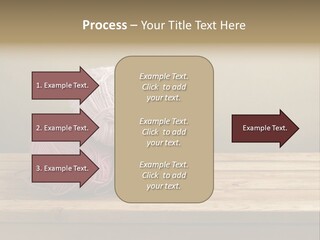 Table Winter Retro PowerPoint Template