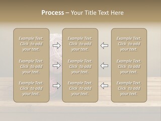 Table Winter Retro PowerPoint Template