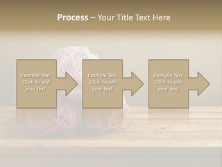 Table Winter Retro PowerPoint Template