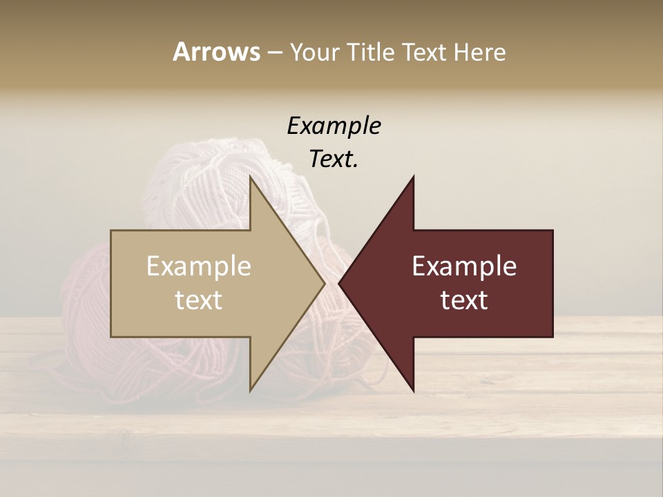 Table Winter Retro PowerPoint Template
