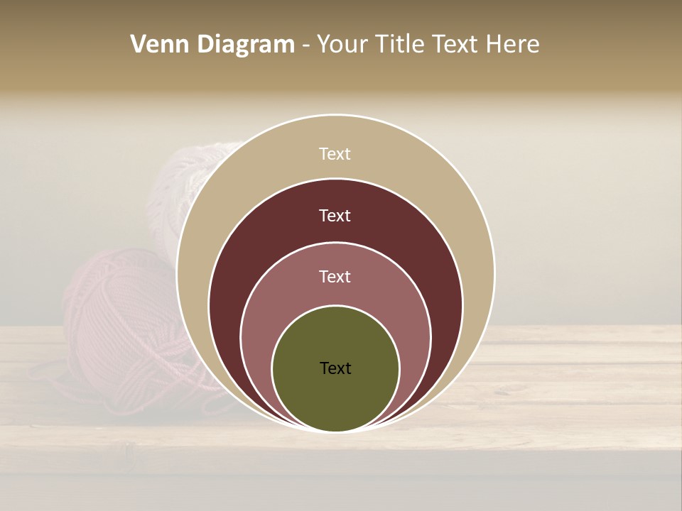 Table Winter Retro PowerPoint Template