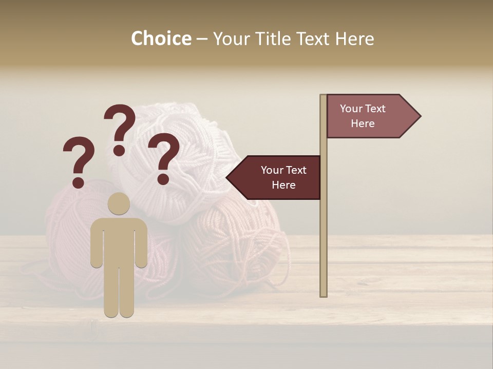 Table Winter Retro PowerPoint Template