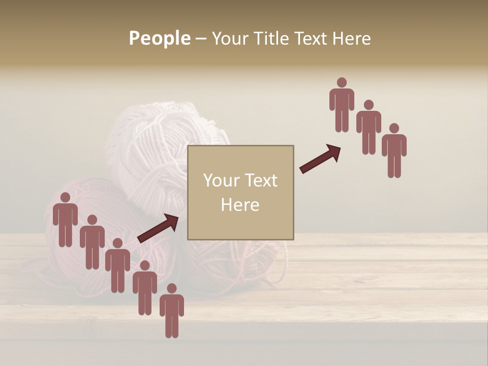 Table Winter Retro PowerPoint Template