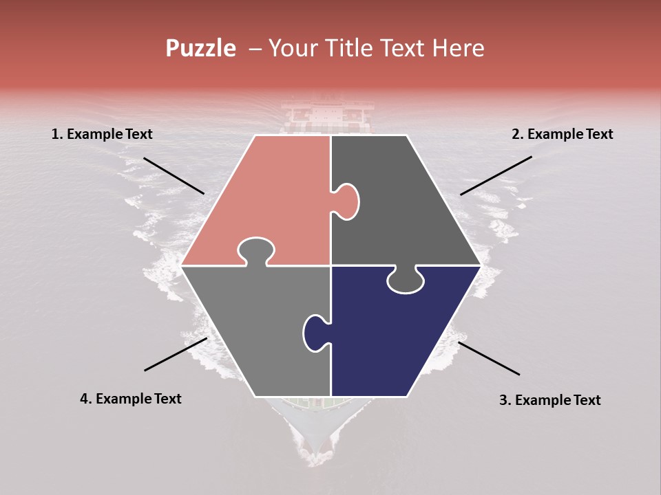 Export Harbor Industry PowerPoint Template