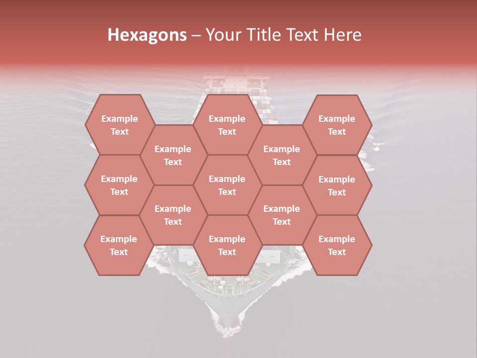 Export Harbor Industry PowerPoint Template