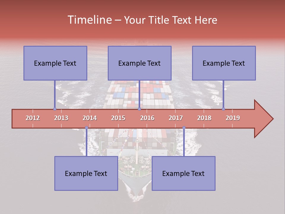 Export Harbor Industry PowerPoint Template